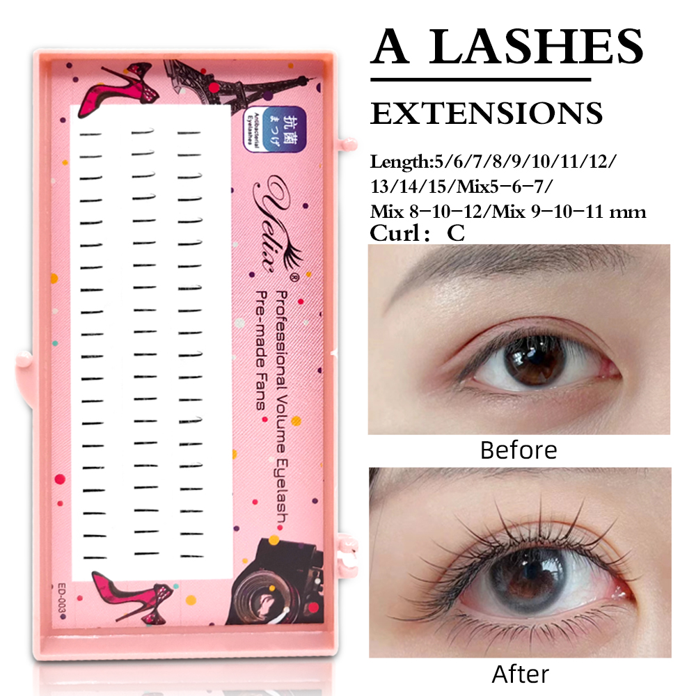 Eyelash Extension Natural Look - رموش ييليكس الطبيعية الناعمة الفردية، رموش