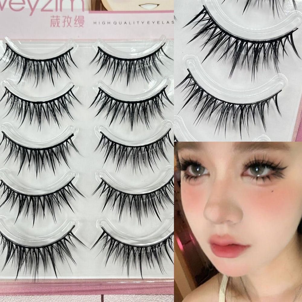 Eyelash Extension Japanese - 5 أزواج من الرموش الصناعية اليابانية