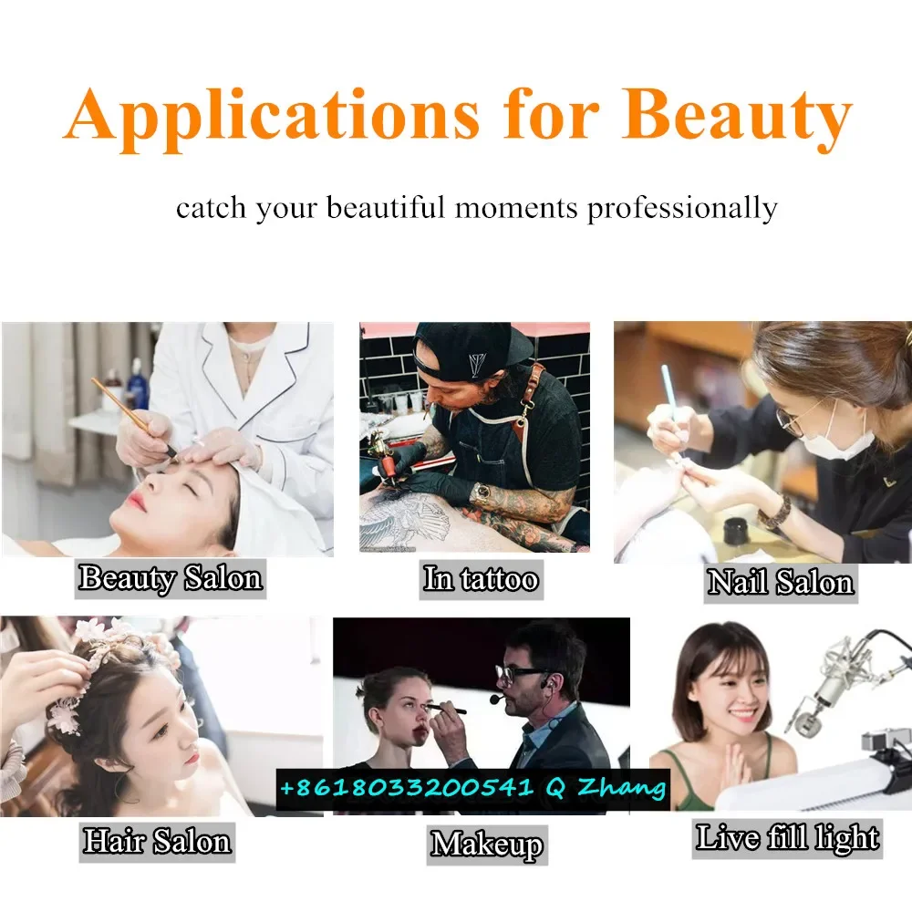مصباح يدوي LED رباعي الأذرع من - مراجعة Eyelash Extension Videos وسعره