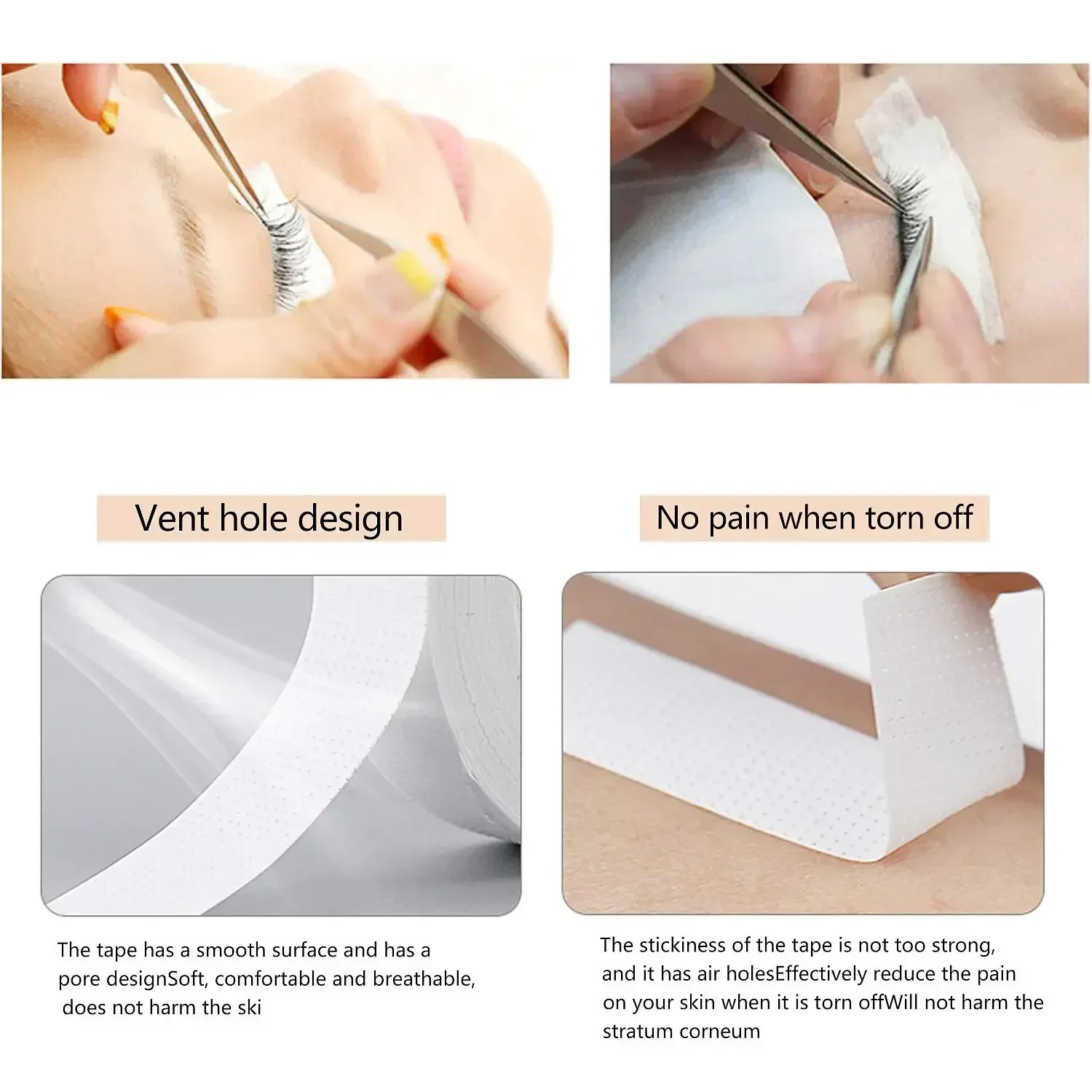 2/3/5/6/10 قطعة شريط عازل يابا - مراجعة Eyelash Extension Japanese وسعره