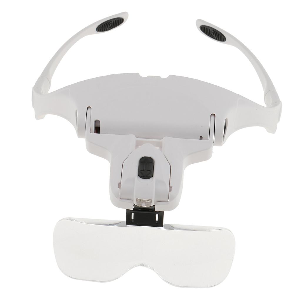 نظارات مكبرة مع إضاءة LED قابل - مراجعة Eyelash Extension With Glasses وسعره