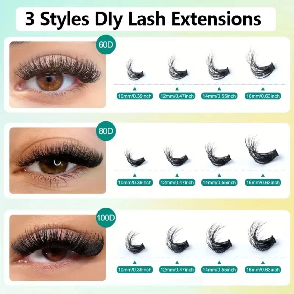 رموش صناعية بمظهر طبيعي، تصميم - مراجعة Eyelash Extension Natural Look وسعره