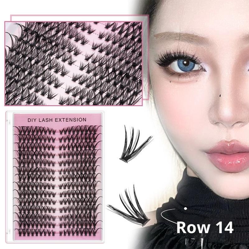 20 قطعة من الرموش الصناعية الف - مراجعة Eyelash Extension Natural Look وسعره
