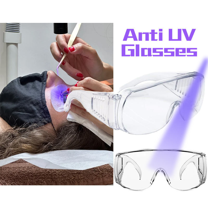 نظارات حماية من الأشعة فوق الب - مراجعة Eyelash Extension With Glasses وسعره