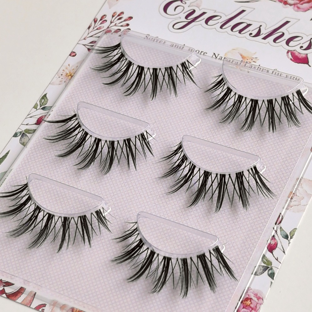 موضة نظرة طبيعية الرموش الصناع - مراجعة Eyelash Extension Japanese وسعره