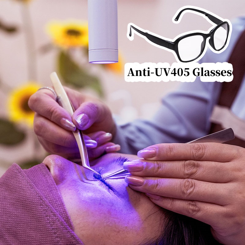 نظارات واقية من الأشعة فوق الب - مراجعة Eyelash Extension With Glasses وسعره
