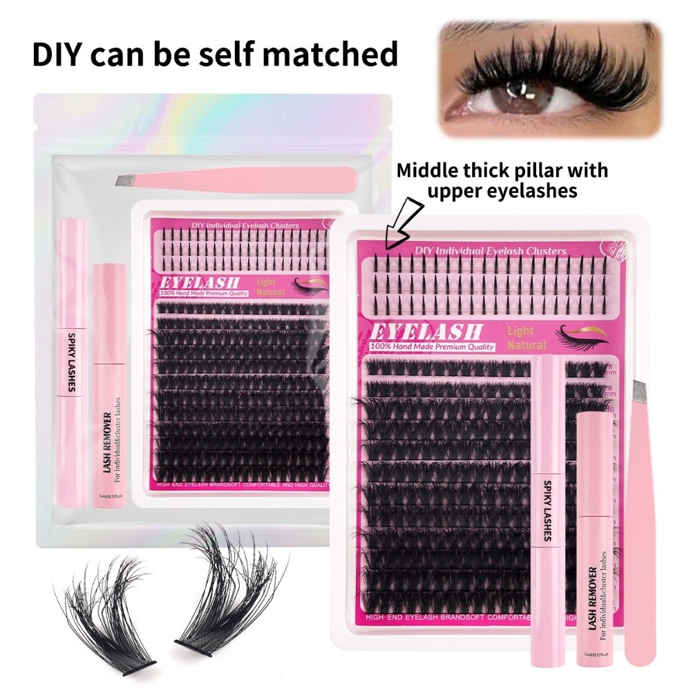 رموش صناعية طبيعية المظهر بطول - مراجعة Eyelash Extension Natural Look وسعره