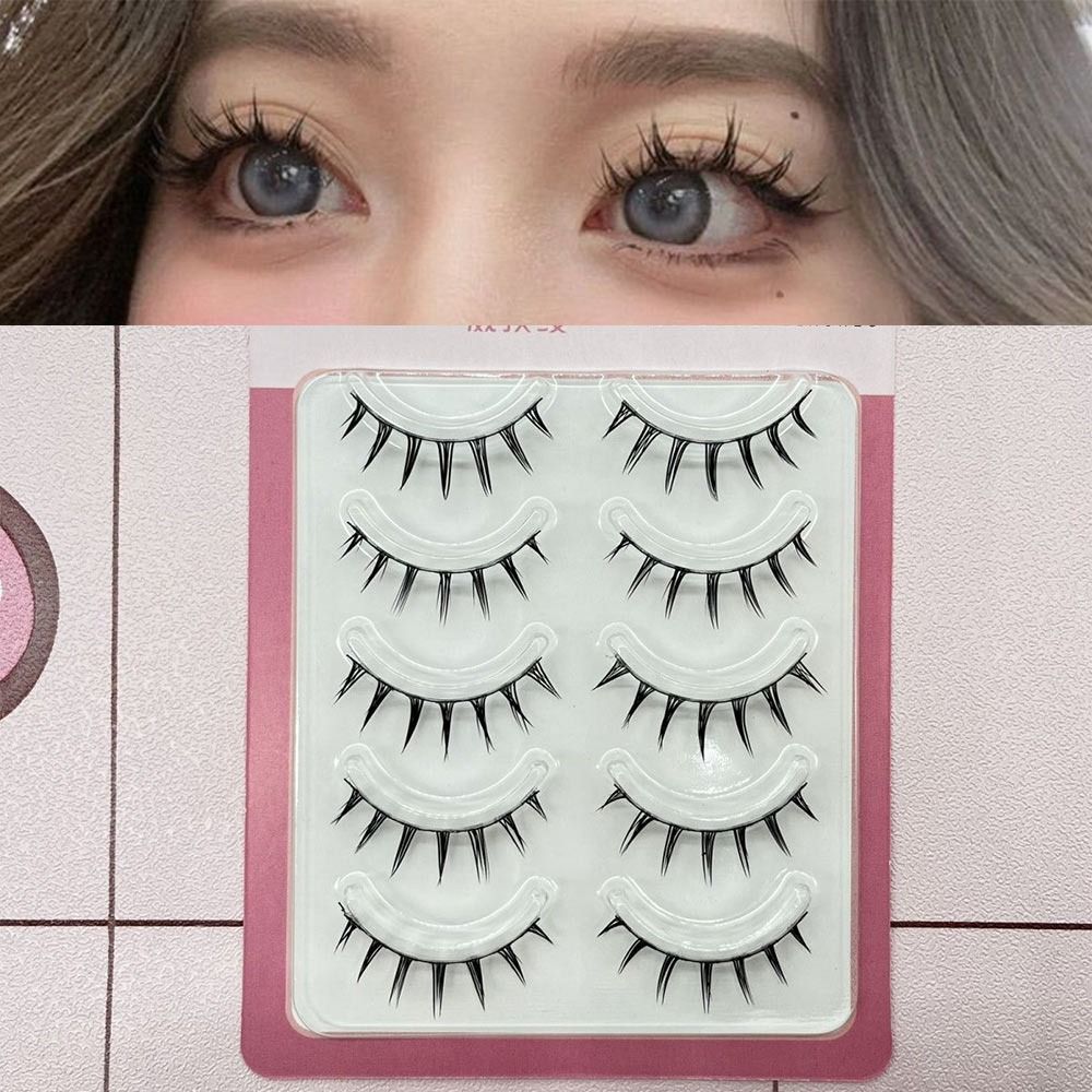 5 أزواج من الرموش الصناعية الي - مراجعة Eyelash Extension Japanese وسعره
